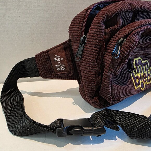 Tim Biebs Fanny Pack Hip Belt Bag Tim Hortons x Justin Bieber - Picture 2 of 3